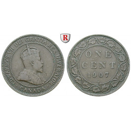 Kanada, Edward VII., Cent 1907 H, f.ss