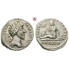 Römische Kaiserzeit, Marcus Aurelius, Denar 163-164, vz
