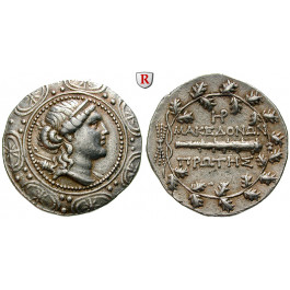 Makedonien-Römische Provinz, Freistaat, Tetradrachme 158-150 v.Chr., ss-vz