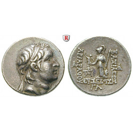 Kappadokien, Königreich, Ariarathes V., Drachme Jahr 33 = 131-130 v.Chr., vz/ss