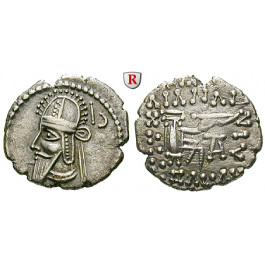 Parthien, Königreich, Vologases VI., Drachme 208-228, ss-vz