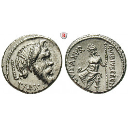 Römische Republik, C. Vibius Pansa, Denar 48 v.Chr., vz