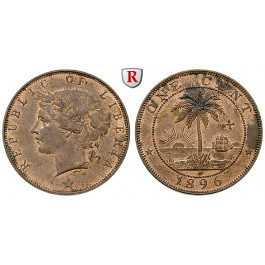 Liberia, Cent 1906, f.st