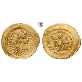 Byzanz, Justinian I., Tremissis 527-565, vz
