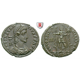 Römische Kaiserzeit, Constantius II., Bronze 350, vz