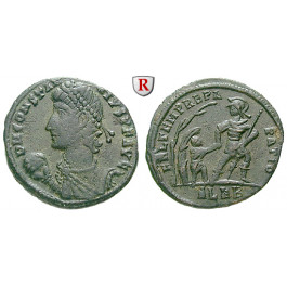 Römische Kaiserzeit, Constantius II., Bronze 348-350, ss-vz