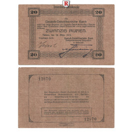 Deutsch-Ostafrika, 20 Rupien 15.03.1915, II, Rb. 906a