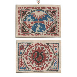 Notgeld der besonderen Art, Bielefeld, 25 Mark 15.7.1921, II