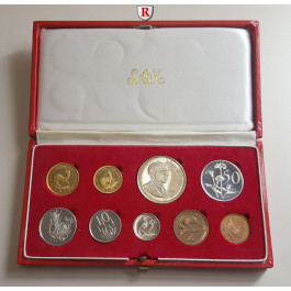 Südafrika, Republik, Kursmünzensatz 1969, PP