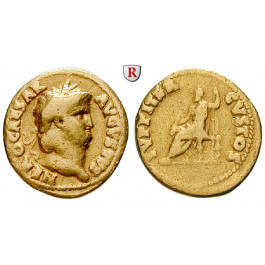 Römische Kaiserzeit, Nero, Aureus 66-67, ss