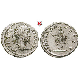 Römische Kaiserzeit, Septimius Severus, Denar 202-210, vz