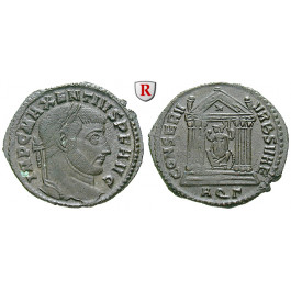 Römische Kaiserzeit, Maxentius, Follis 307-309, f.vz