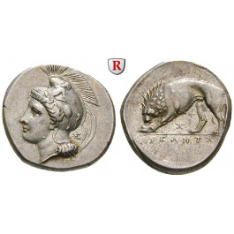 Italien-Lukanien, Velia, Didrachme 334-300 v.Chr., vz