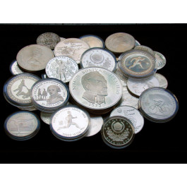 Münzen der Welt, Diverse Herrscher, Diverse Nominale, 900,0 g fein