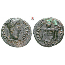 Römische Kaiserzeit, Nero, Quadrans, ss