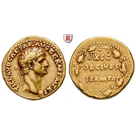 Römische Kaiserzeit, Claudius I., Aureus 41-42, ss+/ss
