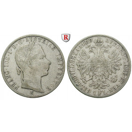 Österreich, Kaiserreich, Franz Joseph I., Gulden 1859, ss