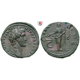 Römische Kaiserzeit, Antoninus Pius, Sesterz 141-143, ss