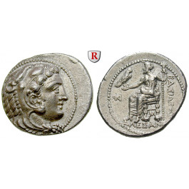 Makedonien, Königreich, Alexander III. der Grosse, Tetradrachme 325-323 v.Chr., vz/ss-vz