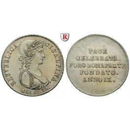Italien, Cisalpine Republik, 30 Soldi 1801 (AN IX), vz/ss-vz