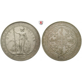 Hong Kong, Victoria, Dollar 1898, f.vz