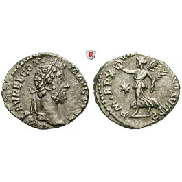 Römische Kaiserzeit, Commodus, Denar 192, ss-vz