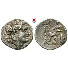 Thrakien, Königreich, Lysimachos, Tetradrachme 323-281 v.Chr., f.vz