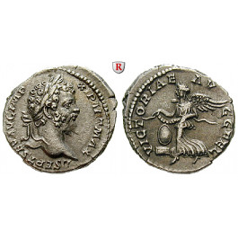 Römische Kaiserzeit, Septimius Severus, Denar 197-200, f.vz/vz