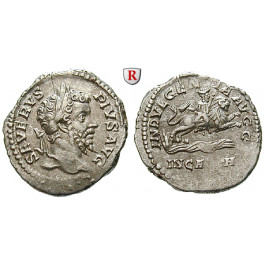 Römische Kaiserzeit, Septimius Severus, Denar, vz/vz-st