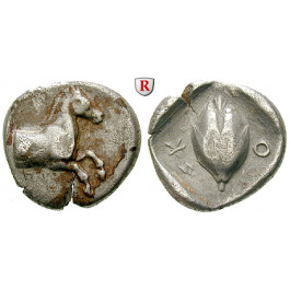 Thessalien, Skotussa, Drachme 480-400 v.Chr., ss