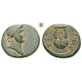 Römische Provinzialprägungen, Seleukis und Pieria, Antiocheia am Orontes, Autonome Prägungen, Bronze 108 = 59-60 n.Chr., ss-vz