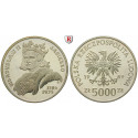 Polen, Volksrepublik, 5000 Zlotych 1989, PP