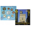 San Marino, Euro-Kursmünzensatz 2004, st