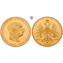 Österreich, Kaiserreich, Franz Joseph I., 100 Kronen 1915, 30,49 g fein, st