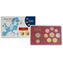 Bundesrepublik Deutschland, Euro-Kursmünzensatz 2007, ADFGJ komplett, PP