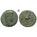 Römische Kaiserzeit, Constantinus I., Follis 337-340, vz
