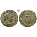 Römische Kaiserzeit, Constantinus I., Follis 314-315, vz