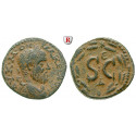 Römische Provinzialprägungen, Seleukis und Pieria, Antiocheia am Orontes, Macrinus, Bronze 217-218, ss+