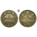 Grossbritannien, George III., Münzgewicht für 1 Moidore aus Portugal, ss