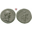 Römische Kaiserzeit, Domitianus, As 92-94, ss+/ss