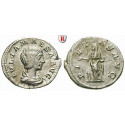 Römische Kaiserzeit, Julia Maesa, Großmutter des Elagabal, Denar 218-222, ss+