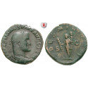 Römische Kaiserzeit, Maximinus I., Sesterz 236-237, f.ss