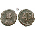 Byzanz, Justinian I., 16 Nummi 527-565, f.ss/ss
