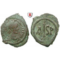 Byzanz, Justinian I., 16 Nummi 527-565, f.ss/ss+