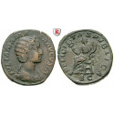 Römische Kaiserzeit, Julia Mamaea, Mutter des Severus Alexander, Sesterz um 228, ss