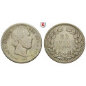 Niederlande, Königreich, Willem III., 25 Cents 1890, s+