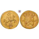 Niederlande, Zeeland, 14 Gulden (Goldener Reiter) 1761, ss