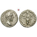 Römische Kaiserzeit, Commodus, Denar 181-182, ss