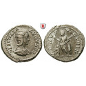 Römische Kaiserzeit, Plautilla, Frau des Caracalla, Denar 205, ss+/ss