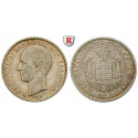 Griechenland, Georg I., Drachme 1868, ss+